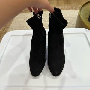 Steve Madden EDIT black heeled bootie